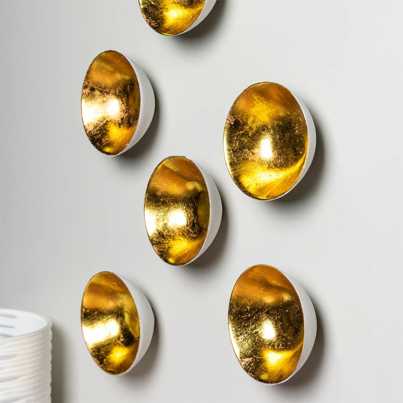 WALL PLAY™: FULL MOON, GOLD FOIL (Set of 12)