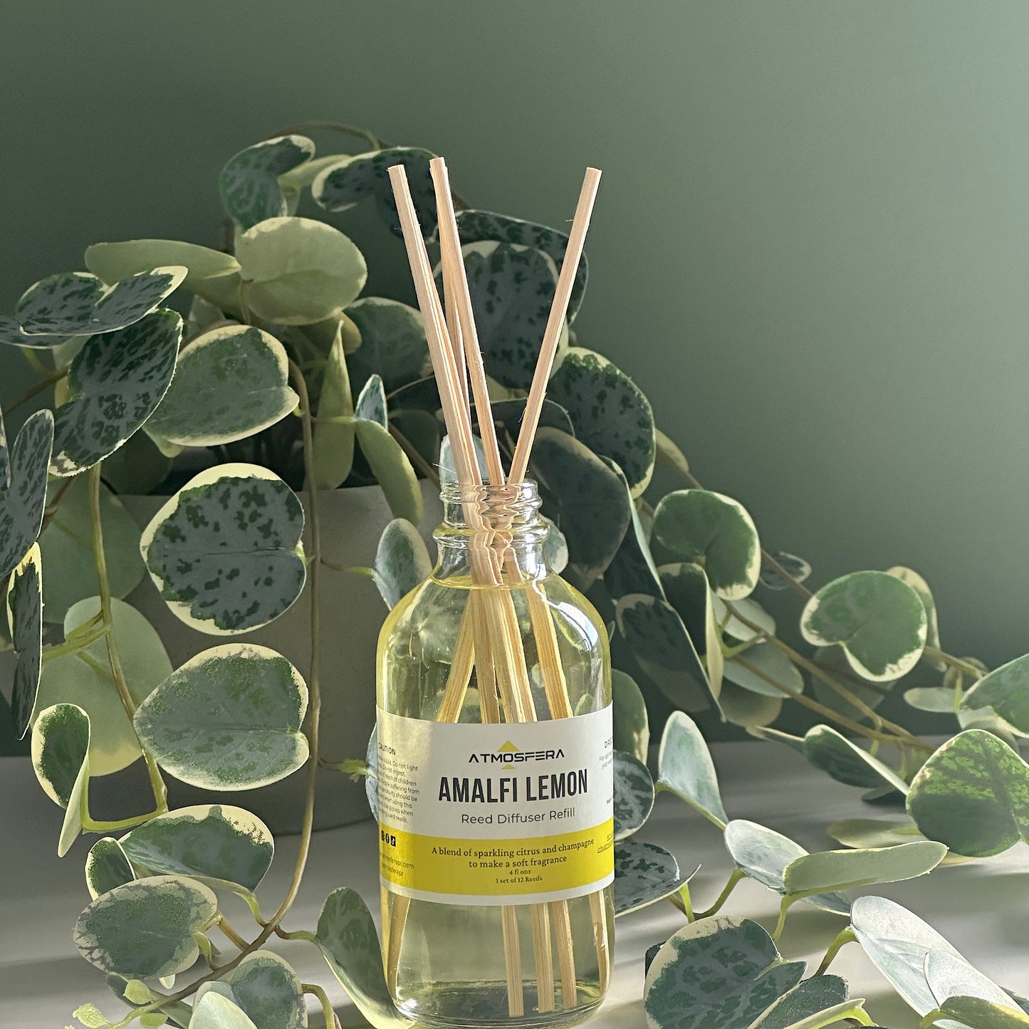 Amalfi Lemon Reed Diffuser Refill 4oz