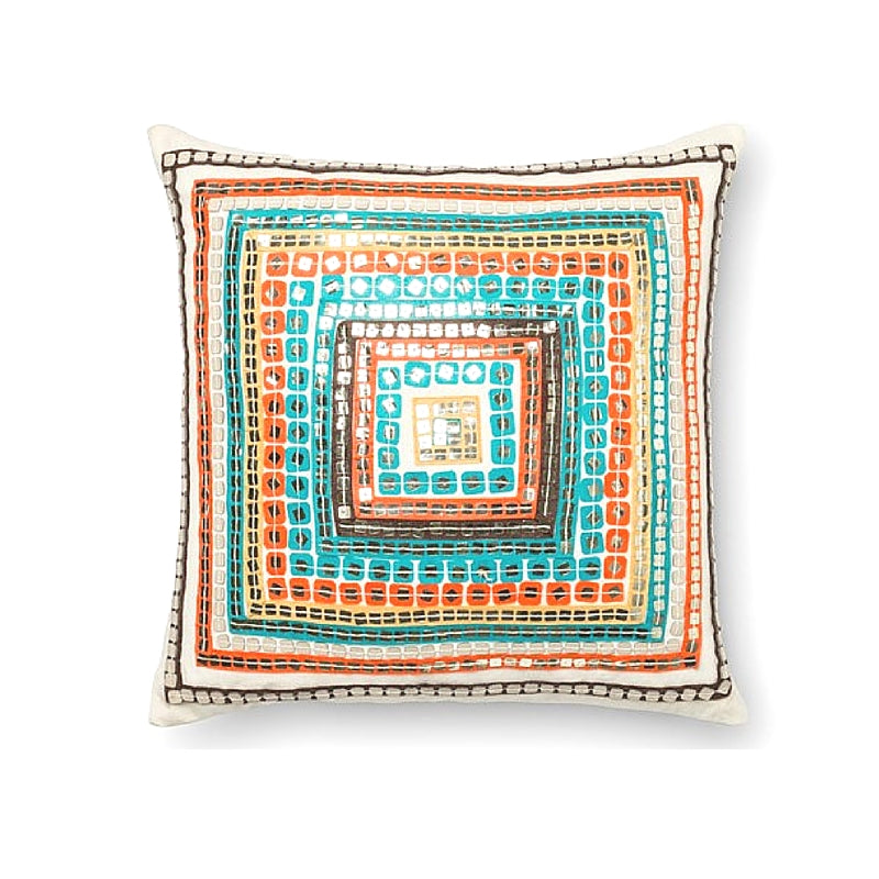 Blue Rust Pillow