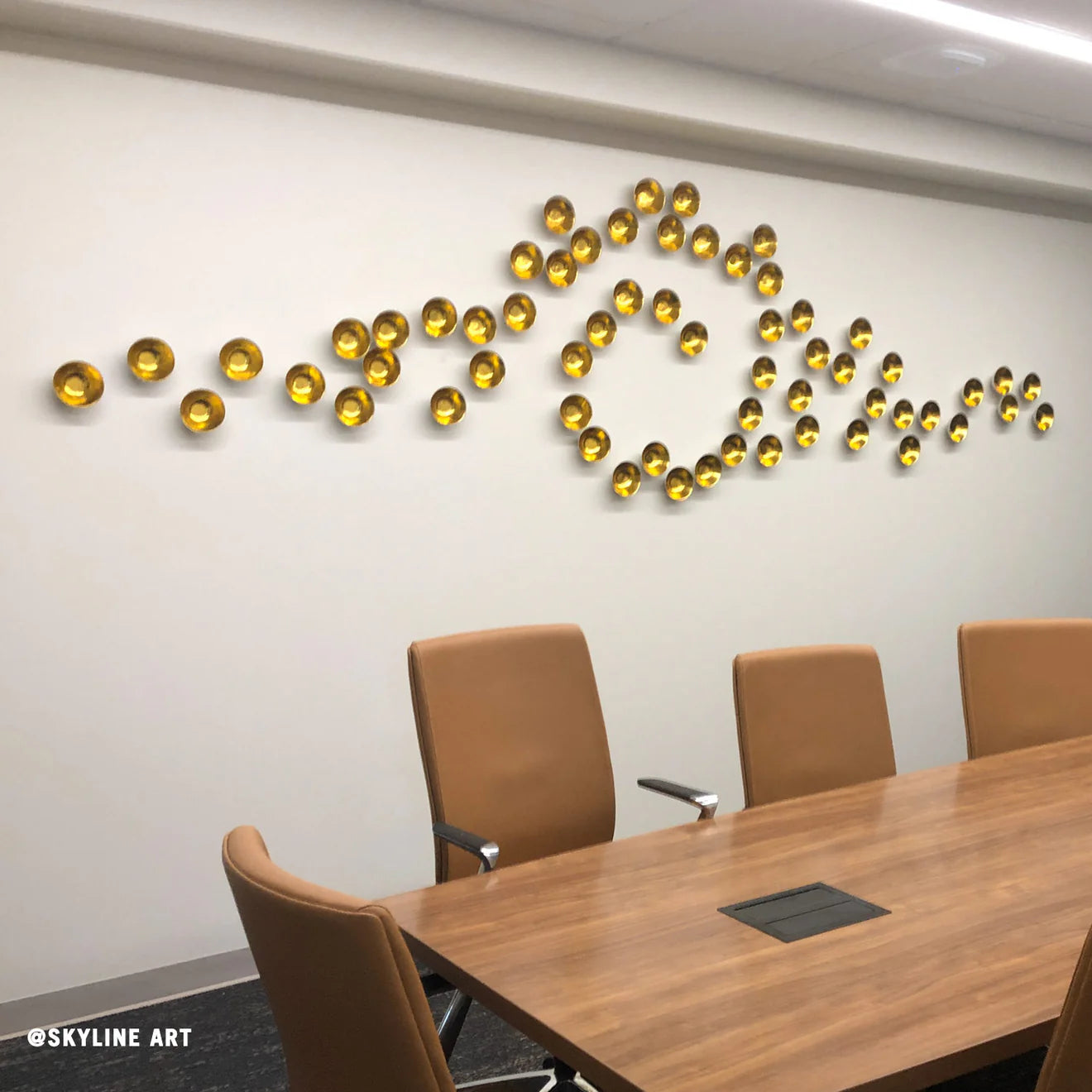 WALL PLAY™: FULL MOON, GOLD FOIL (Set of 12)